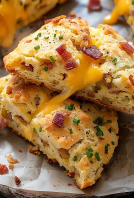 Air Fryer Apple Cheddar Bacon Scones