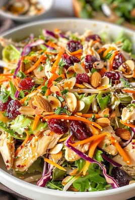 Asian Chicken Cranberry Salad