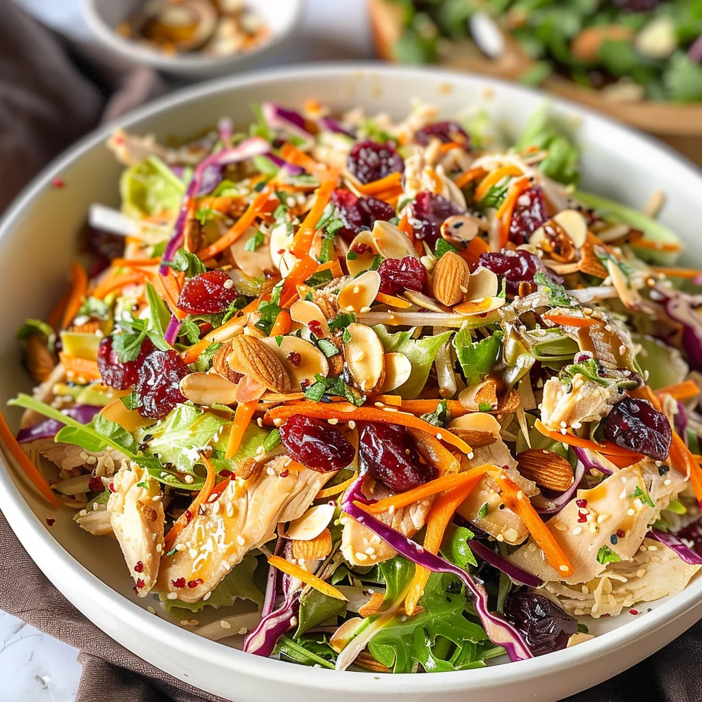 Asian Chicken Cranberry Salad