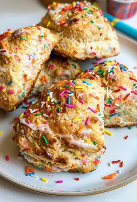 Birthday Cake Scones