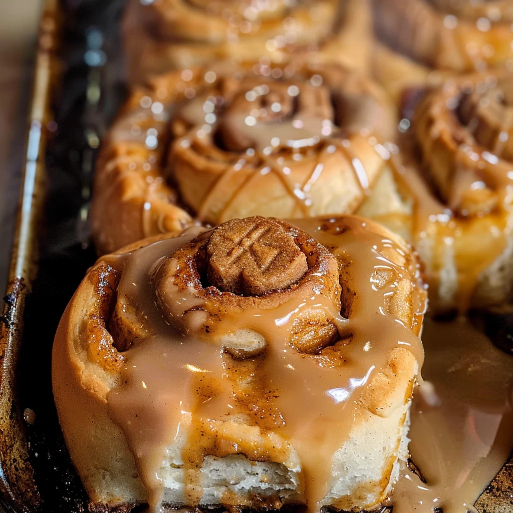 Biscoff Cookie Butter Cinnamon Rolls Recipe
