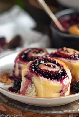 Blackberry Cinnamon Rolls