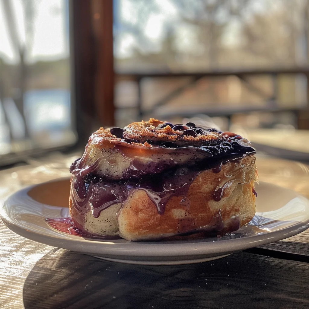 Blueberry Cinnamon Rolls image 2