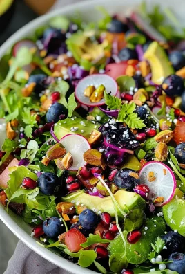 Blueberry Pistachio Spring Salad