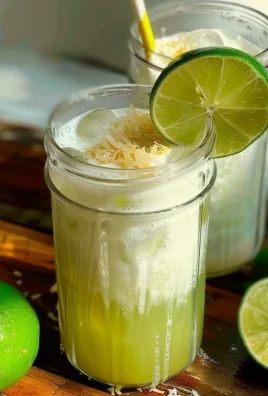 Brazilian Lemonade with Coconut