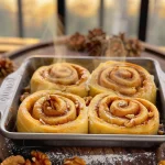 Carrot Cake Cinnamon Rolls