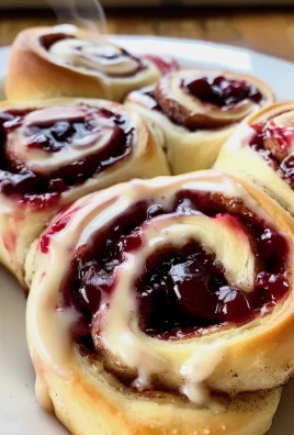 Cherry Cinnamon Rolls with Homemade Filling