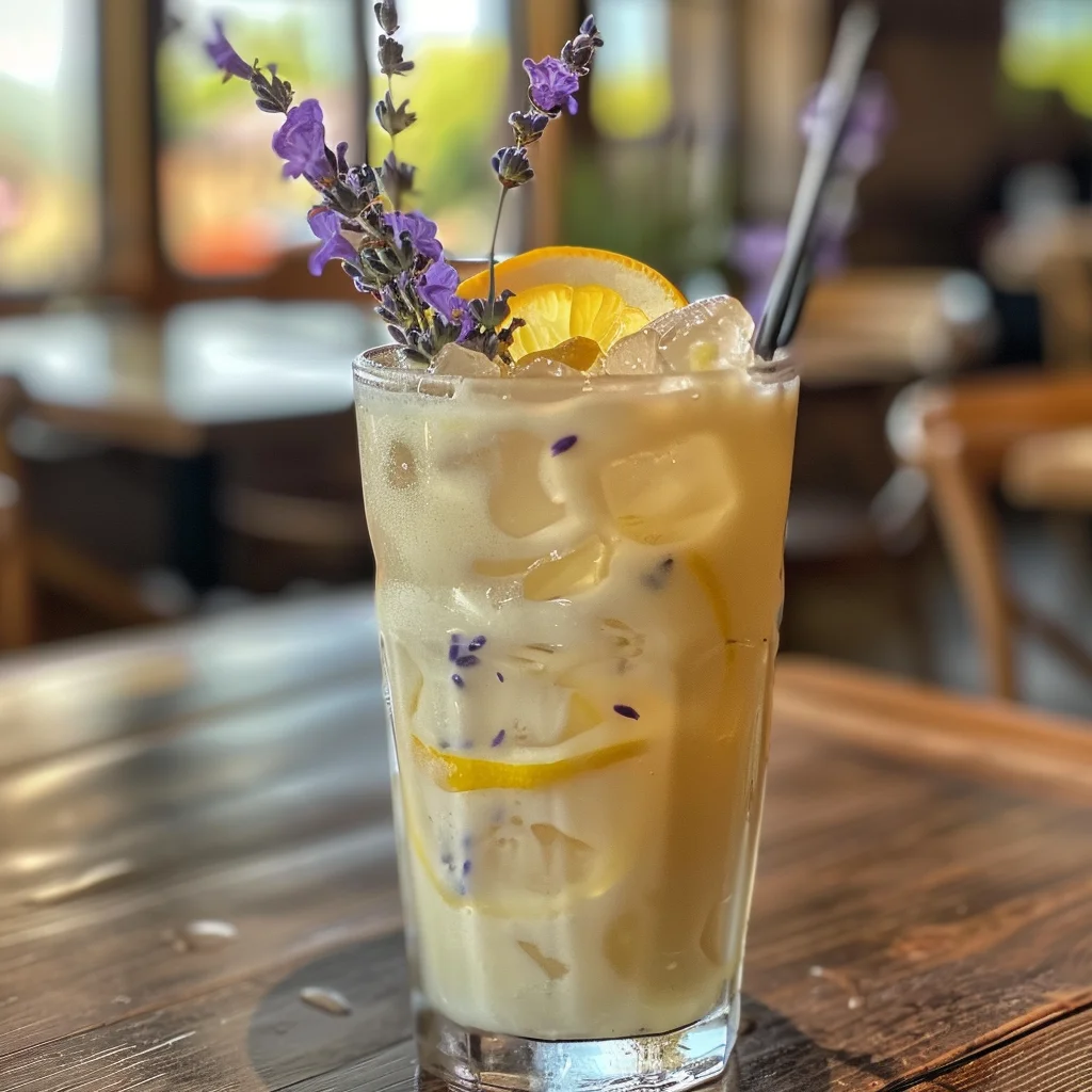 Coconut Lavender Lemonade Mocktail image 3