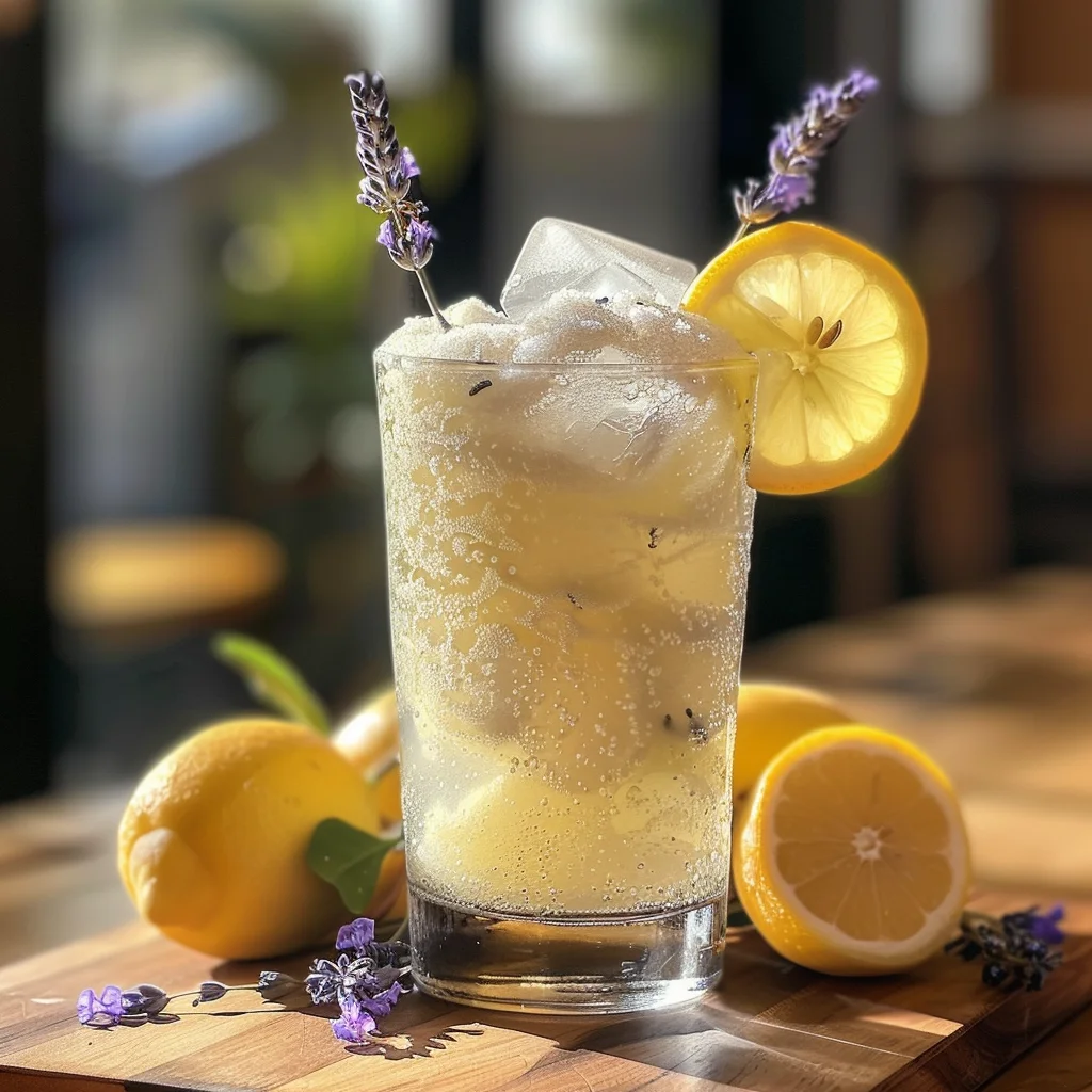 Coconut Lavender Lemonade Mocktail image 4