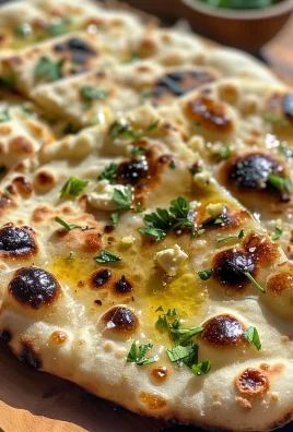 Cottage Cheese Garlic Naan