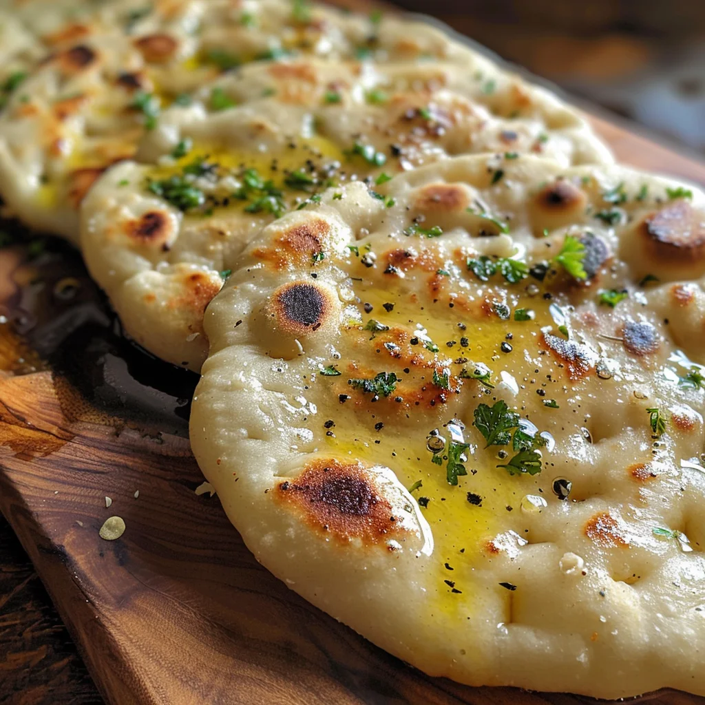 Cottage Cheese Garlic Naan image 2