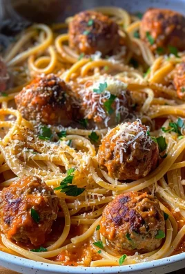 Creamy Spaghetti & Meatballs Recipe