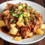 Crockpot Pineapple BBQ Chicken