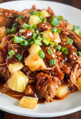 Crockpot Pineapple BBQ Chicken