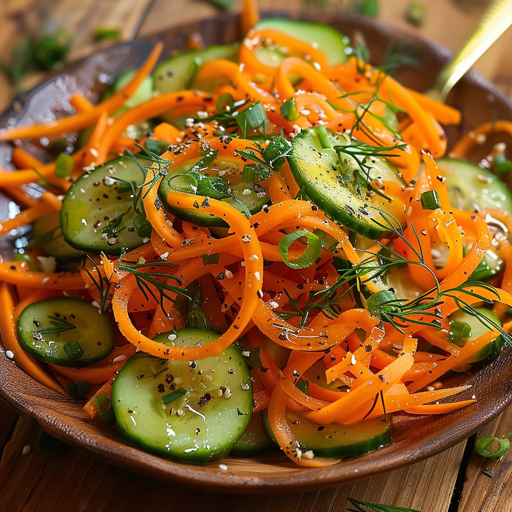 Cucumber Carrot Salad