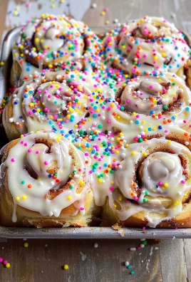 Funfetti Cinnamon Rolls