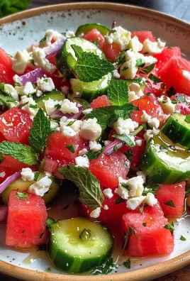 Greek Watermelon Salad