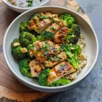 Grilled Chicken & Broccoli Bowls With Creamy Garlic Sauce Delight Your Taste Buds!