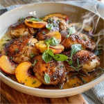 Honey Butter Peach Chicken
