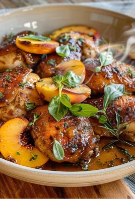 Honey Butter Peach Chicken