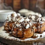 Hot Chocolate Marshmallow Cinnamon Rolls