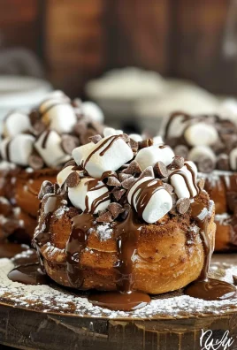 Hot Chocolate Marshmallow Cinnamon Rolls