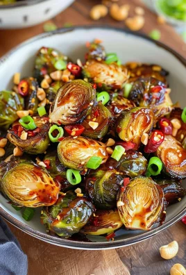 Kung Pao Brussel Sprouts