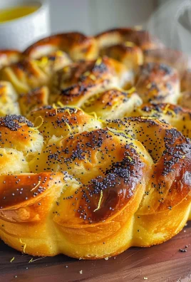 Lemon Poppy Seed Pull-Apart Bread