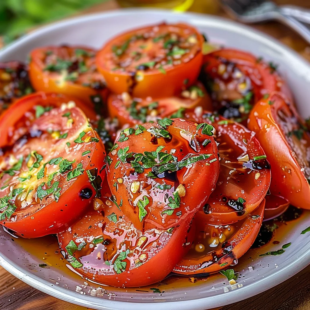 Marinated Tomatoes: A Delicious Recipe for Flavorful Summer Salads