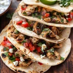 Mediterranean Chicken Tacos