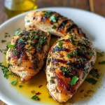 Mediterranean Herb Crusted Grilled Chicken