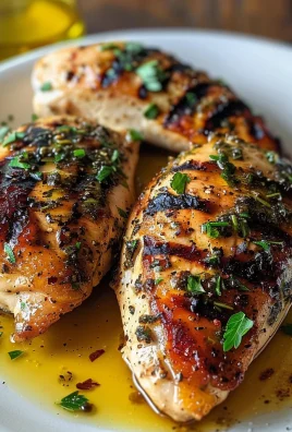 Mediterranean Herb Crusted Grilled Chicken
