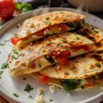 Mediterranean Quesadillas