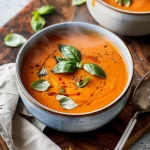Middle-of-Winter Creamy Tomato Soup (Canned Tomatoes)