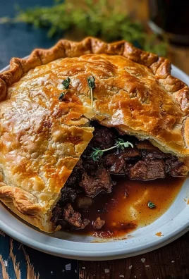 Minced Beef and Guinness Pie