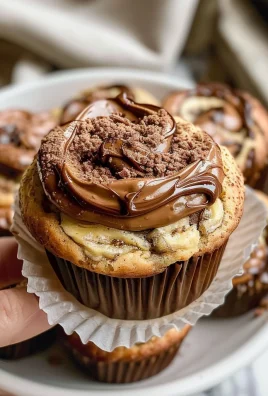 Nutella Banana Muffins