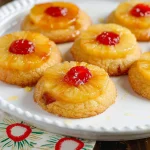 Pineapple Upside Down Sugar Cookies