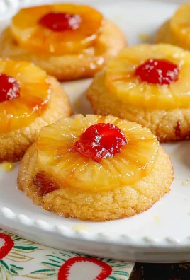 Pineapple Upside Down Sugar Cookies
