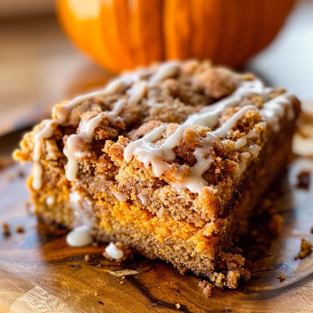 Pumpkin Coffee Cake Recipe