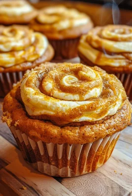 Pumpkin Swirl Muffins