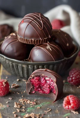 Raspberry Chocolate Truffles