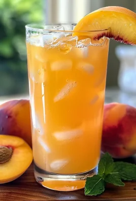 Refreshing Peach Lemonade