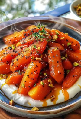 Roasted Carrots with Whipped Ricotta and Hot Honey