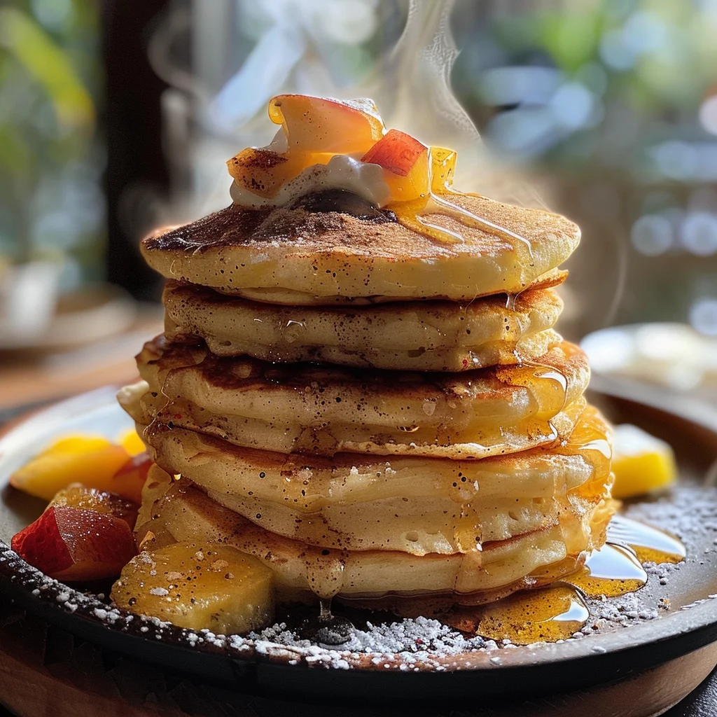 Spanish Churro-Inspired Pancakes: A Breakfast Delight!