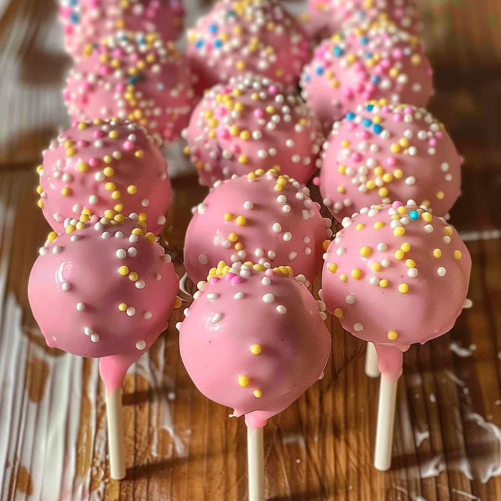Starbucks Copycat Birthday Cake Pops