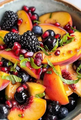 Summer Peach Fruit Salad