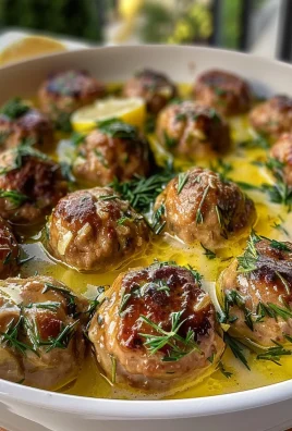 The Softest and Juiciest Greek Meatballs in Lemon Sauce