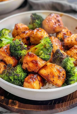 Air Fryer Chicken Bites and Broccoli