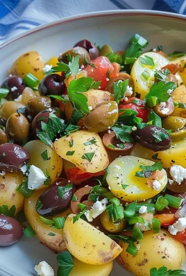Amazing Mediterranean Potato Salad: 2 Flavors to Adore