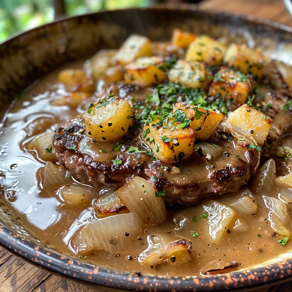 Amish Hamburger Steak Bake image 3